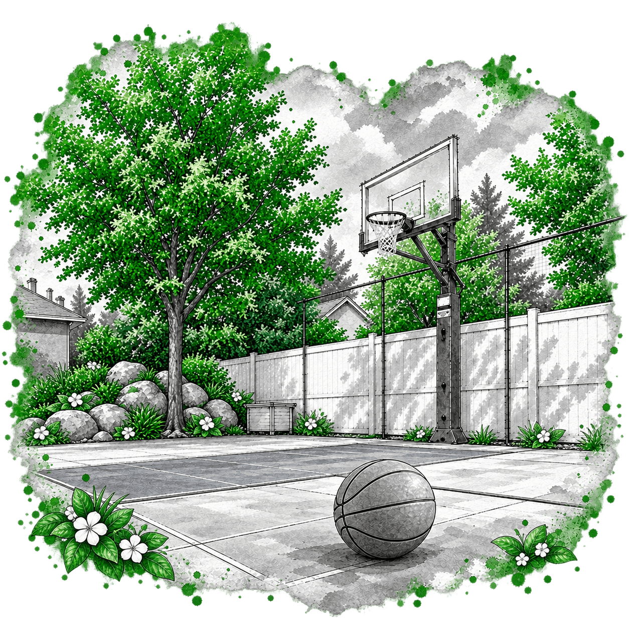Milos BG — Basketball Court